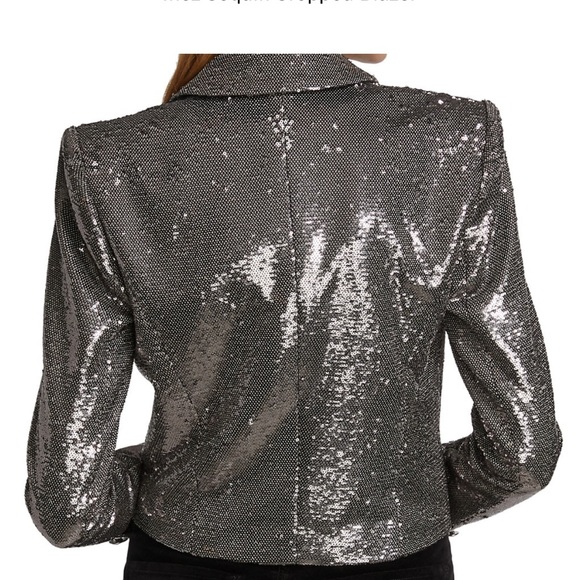 L’Agence Inez Sequin Cropped Blazer - Size 4. Never Worn! - Picture 4 of 7
